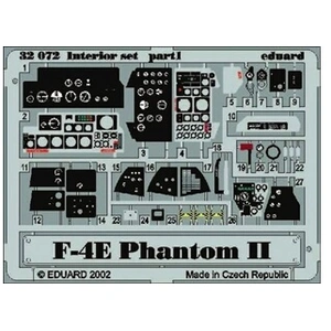 F-4e Phantom Interior Für Tamyia Bausatz- 1:32e - Eduard Accessories