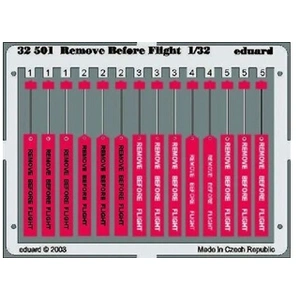 Remove Before Flight - 1:32e - Eduard Accessories pas cher