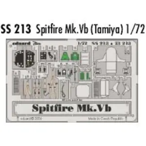 Eduard Accessories ss213 Modélisme Accessoires Spitfire MK. VB pas cher
