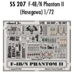 Comparateur de prix : MAQUETTE F 4B/N PHANTOM II HASEGAWA/72 EDUARD SS207
