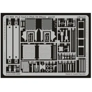Accessoire Eduard Pz.I Ausf.A Flak 38 20 mm (pour la maquette Dragon DN6220)  1/35 ED35935  - Kits de superdétail pour véhicules militaires Vendu paramazon