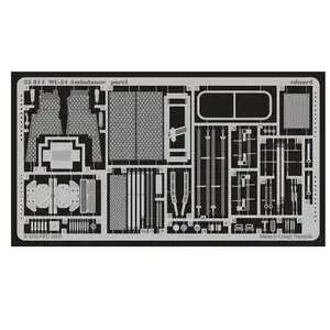 Comparateur de prix : Wc-54 Ambulance Für Italeri Bausatz- 1:35e - Eduard Accessories