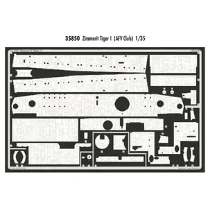 Comparateur de prix : Zimmerit Tiger I Für Afv Bausatz- 1:35e - Eduard Accessories