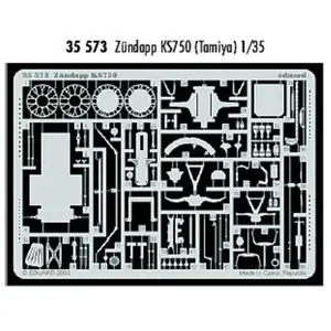 Bmw R75 / Zünddapp Ks750 Fotoätzsatz- 1:35e - Eduard Accessories pas cher