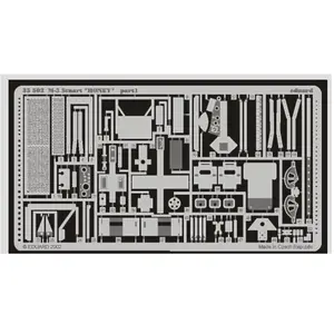 Accessoire Eduard M3 Stuart Honey (pour maquettes Academy)  1/35 ED35502  - Kits de superdétail pour véhicules militaires 