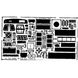 Opel Blitz 3(t) Type S Detailbausatz - 1:35e - Eduard Accessories pas cher