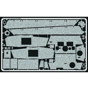 Königstiger Zimmerit Fotoätzsatz- 1:35e - Eduard Accessories pas cher