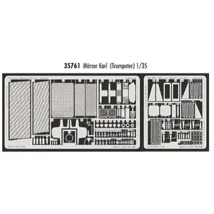 Comparateur de prix : Mörser Karl - 1:35e - Eduard Accessories