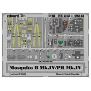 Comparateur de prix : MAQUETTE MOSQUITO B.MK.IV/PR.MK.IV /48 EDUARD FE242