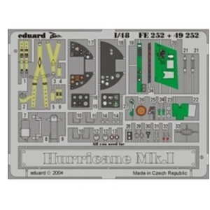 Comparateur de prix : MAQUETTE HURRICANE MK.I HASEGAWA 1/48 EDUARD FE252