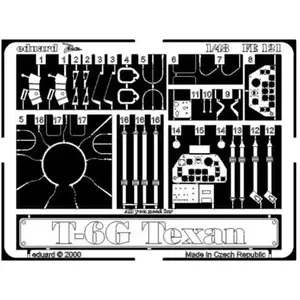 MAQUETTE T 6G TEXAN OCIDENTAL /48 EDUARD FE121 pas cher