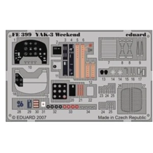 Comparateur de prix : MAQUETTE YAK 3 WEEKEND EDUARD 1/48 FE399