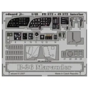MAQUETTE B 26 MARAUDER INT.REVE/MON/48 EDUARD FE372 pas cher