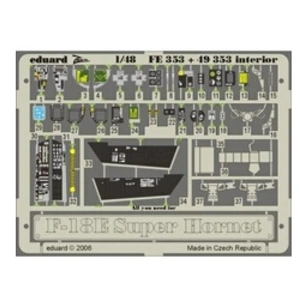 Comparateur de prix : MAQUETTE F 18E SUPER HORNET HASEGAW/48 EDUARD FE353