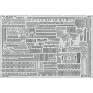 Dkm Blücher For Trumpeter - 1:350e - Eduard Accessories pas cher