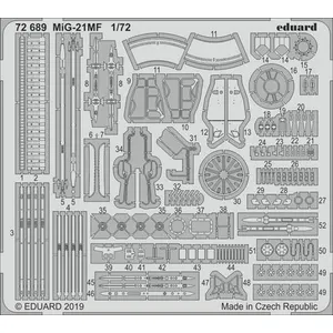 Mig-21mf For Eduard - 1:72e - Eduard Accessories pas cher
