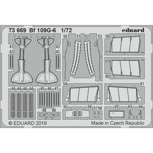 Comparateur de prix : Bf 109g-6 For Tamiya - 1:72e - Eduard Accessories