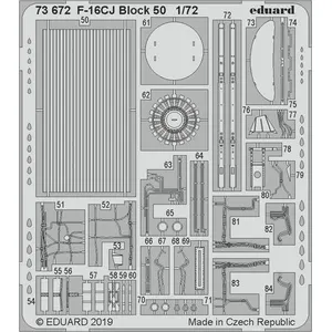 Comparateur de prix : F-16cj Block 50 For Tamiya - 1:72e - Eduard Accessories