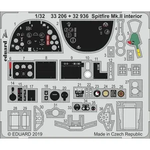 Spitfire Mk.ii Interior For Revell - 1:32e - Eduard Accessories pas cher