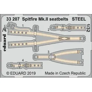 Spitfire Mk.ii Seatbelts Steel F.revell - 1:32e - Eduard Accessories
