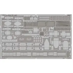 Eduard USS Arizona 1941 (conçu pour les maquettes Hobby Boss)Vendu parrue-du-commerce