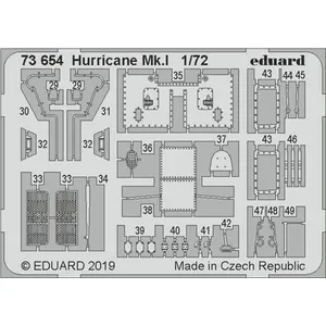 Comparateur de prix : Hurricane Mk.i For Arma Hobby - 1:72e - Eduard Accessories