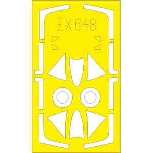 Accessoire Eduard Hunter Hunter F.6 TFace (conçu pour être utilisé avec les kits Airfix)  1/48 EDEX648  - Kit de superdétail pour avions Vendu paramazon