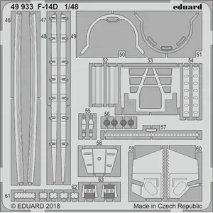 F-14d For Tamiya - 1:48e - Eduard Accessories pas cher