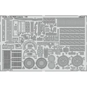F-15c Msip Ii Interior F.great Wall Hobb - 1:48e - Eduard Accessories