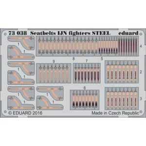 Accessoire Eduard Seatbelts IJN combattants STEEL 1/72EDUA73038  - Kit de superdétail pour avions Vendu paramazon