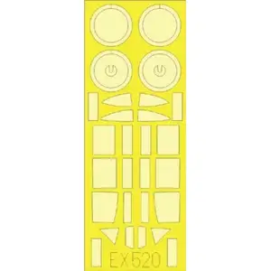Accessoire Eduard Grumman J2F-5 Canard 1/48 (conçu pour être utilisé avec les kits de mérite)  1/48 EDEX520  - Masques de verrières maquettes avions Vendu paramazon