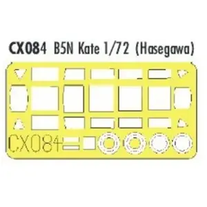 MAQUETTE B5N KATE HASEGAWA 1/72 EDUARD CX084 pas cher