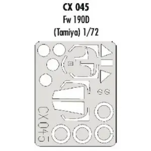 Comparateur de prix : MAQUETTE FW 190D TAMIYA 1/72 EDUARD CX045