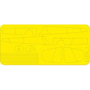 Accessoire Messerschmitt Bf Schéma 109G-6 camouflage - WNF 1/48 (conçu pour être utilisé avec les kits Eduard)  1/48 EDUAEX511  - Masques de verrièresVendu paramazon