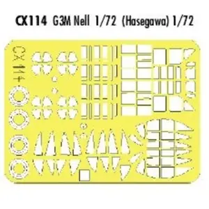 Comparateur de prix : MAQUETTE G3M NELL HASEGAWA 1/72 EDUARD CX114