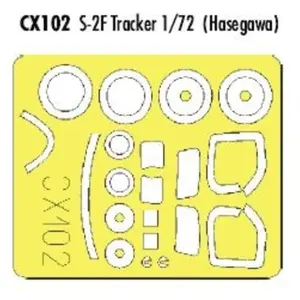 Comparateur de prix : MAQUETTE S-2F TRACKER HASEGAWA 1/72 EDUARD CX102