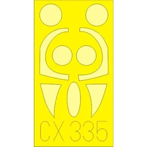 Accessoire Eduard Douglas A-4B Skyhawk 1/72 (designed to be used with Airfix kits)  1/72EDUACX335  - Masques de verrières maquettes avions Vendu paramazon