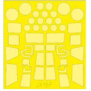 Accessoire Eduard Airspeed AS51 Horsa Planeur Mk.I (conçu pour être utilisé avec Bronco Models kits)  1/35 EDUAJX187  - Masques de verrières maquettesVendu paramazon