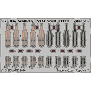 Seatbelts Usaaf Wwii Steel - 1:72e - Eduard Accessories pas cher