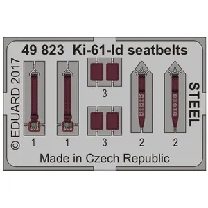 Comparateur de prix : Ki-61-id Seatbelts Steel For Tamiya - 1:48e - Eduard Accessories