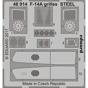 Comparateur de prix : F-14a Grilles Steel For Tamiya - 1:48e - Eduard Accessories