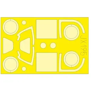 Accessoire Eduard Yakovlev Yak-3 (conçu pour être utilisé avec les kits Special Hobby) 1/32EDJX195  - Masques de verrières maquettes avions Vendu paramazon