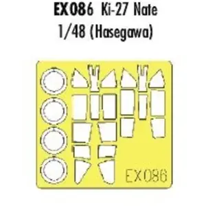 Comparateur de prix : MAQUETTE KI 27 NATE HASEGAWA 1/48 EDUARD EX086