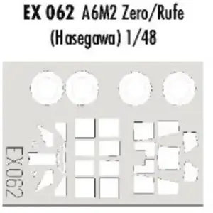 Comparateur de prix : MAQUETTE A6M2 ZERO/RUFE HASEGAWA 1/48 EDUARD EX062