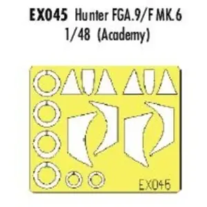 Comparateur de prix : MAQUETTE HUNTER FGA.9/F MK.6 ACAD.1/48 EDUARD EX045