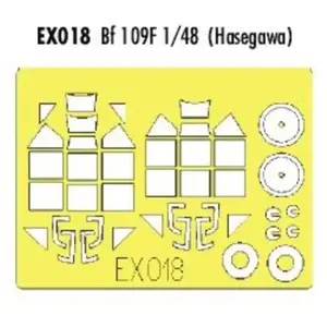 Comparateur de prix : MAQUETTE BF 109F HASEGAWA 1/48 EDUARD EX018