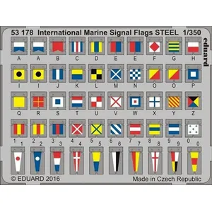 International Marine Signal Flags Steel - 1:350e - Eduard Accessories pas cher