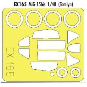 Comparateur de prix : MAQUETTE MIG 15 BIS TAMIYA 1/48 EDUARD EX165