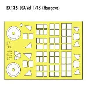 MAQUETTE D3A VAL HASEGAWA 1/48 EDUARD EX135 pas cher