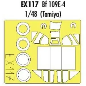 Comparateur de prix : MAQUETTE BF 109 E-4 TAMIYA 1/48 EDUARD EX117